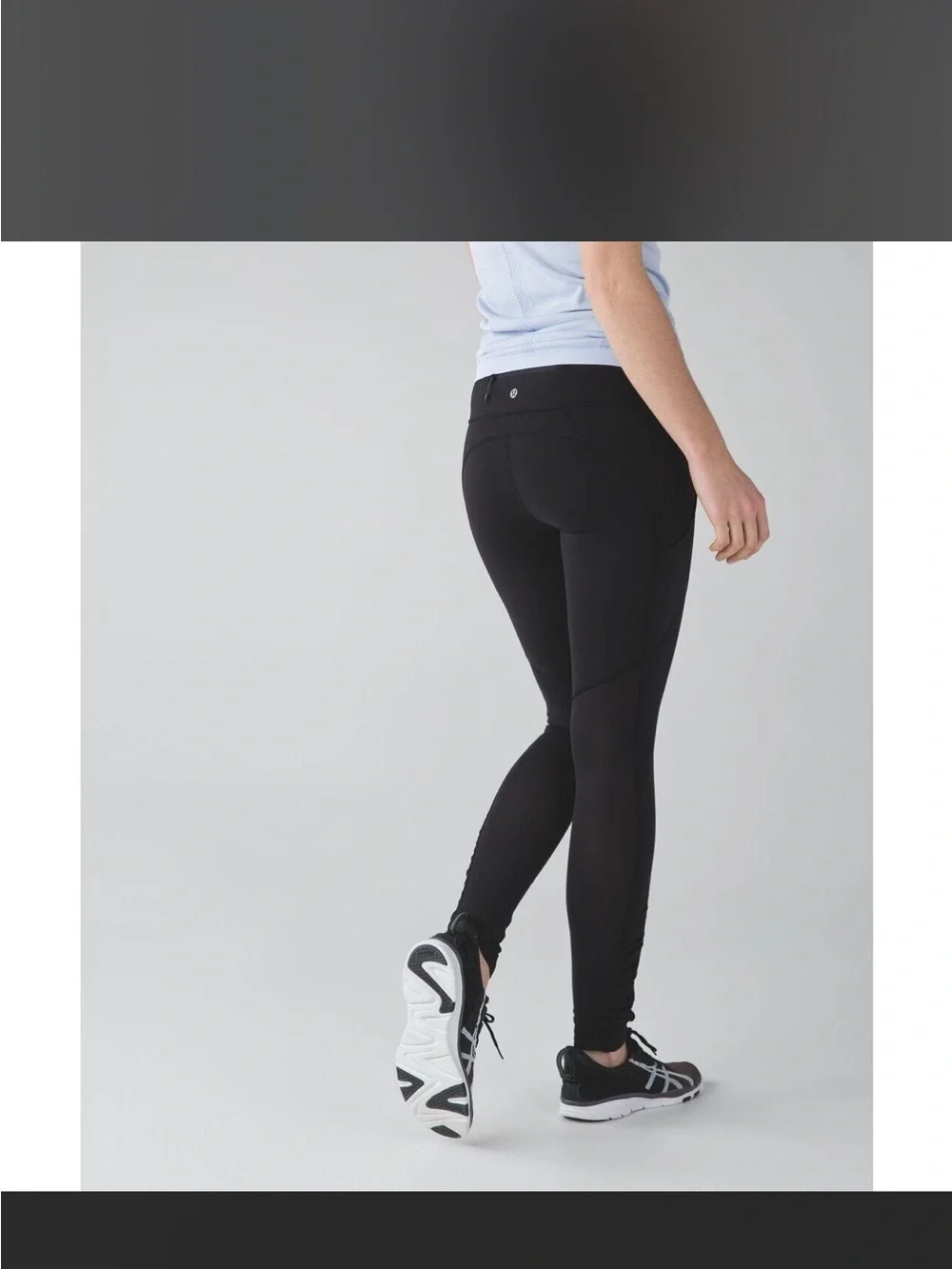Lululemon Speed Tight IV leggings feature functional ruching detail